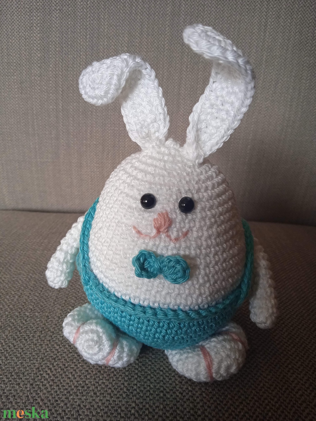 Húsvéti tapsifüles - játék & sport - plüssállat & játékfigura - nyuszi - Meska.hu