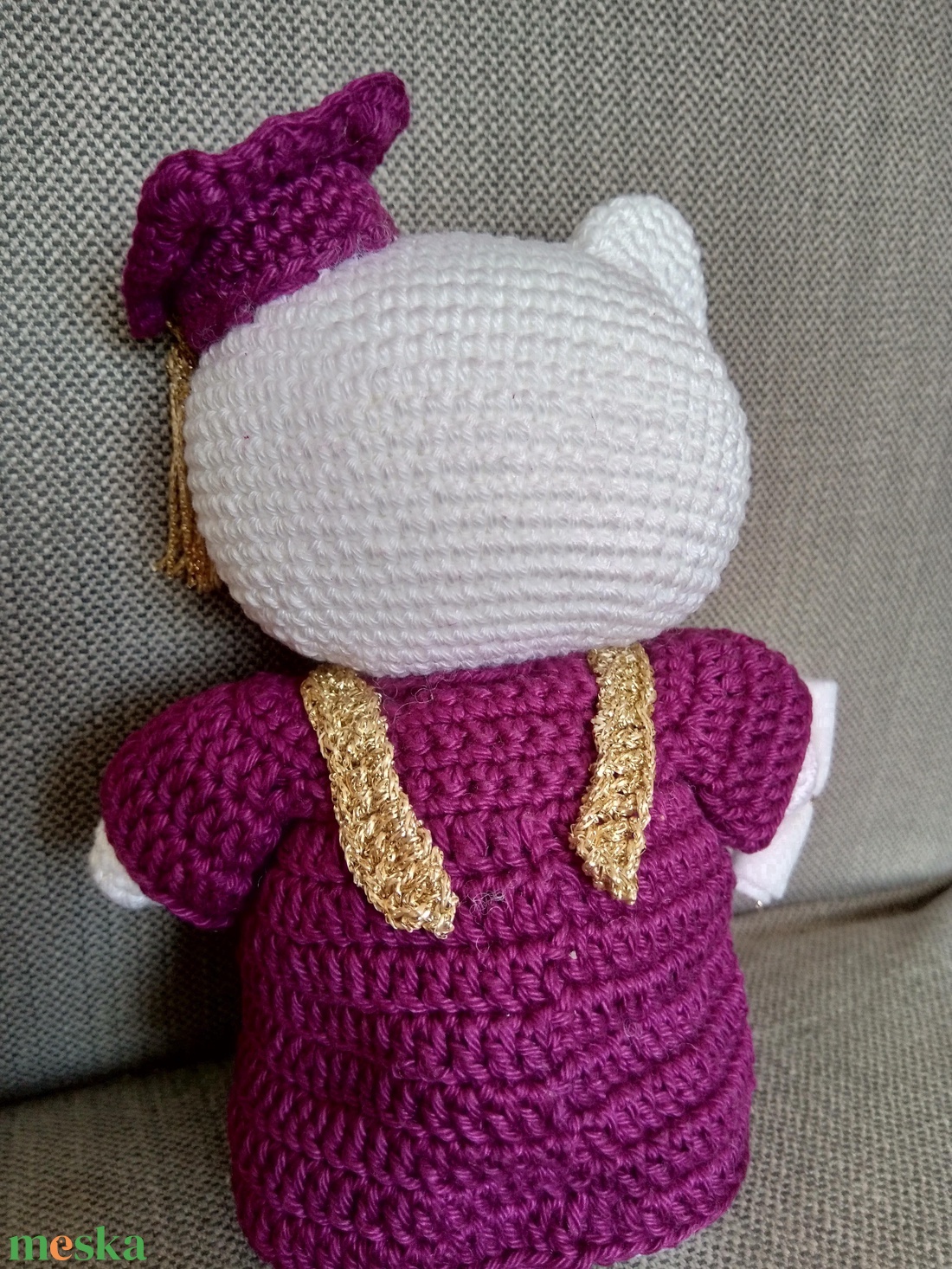 Diplomás cicus - játék & sport - plüssállat & játékfigura - cica - Meska.hu