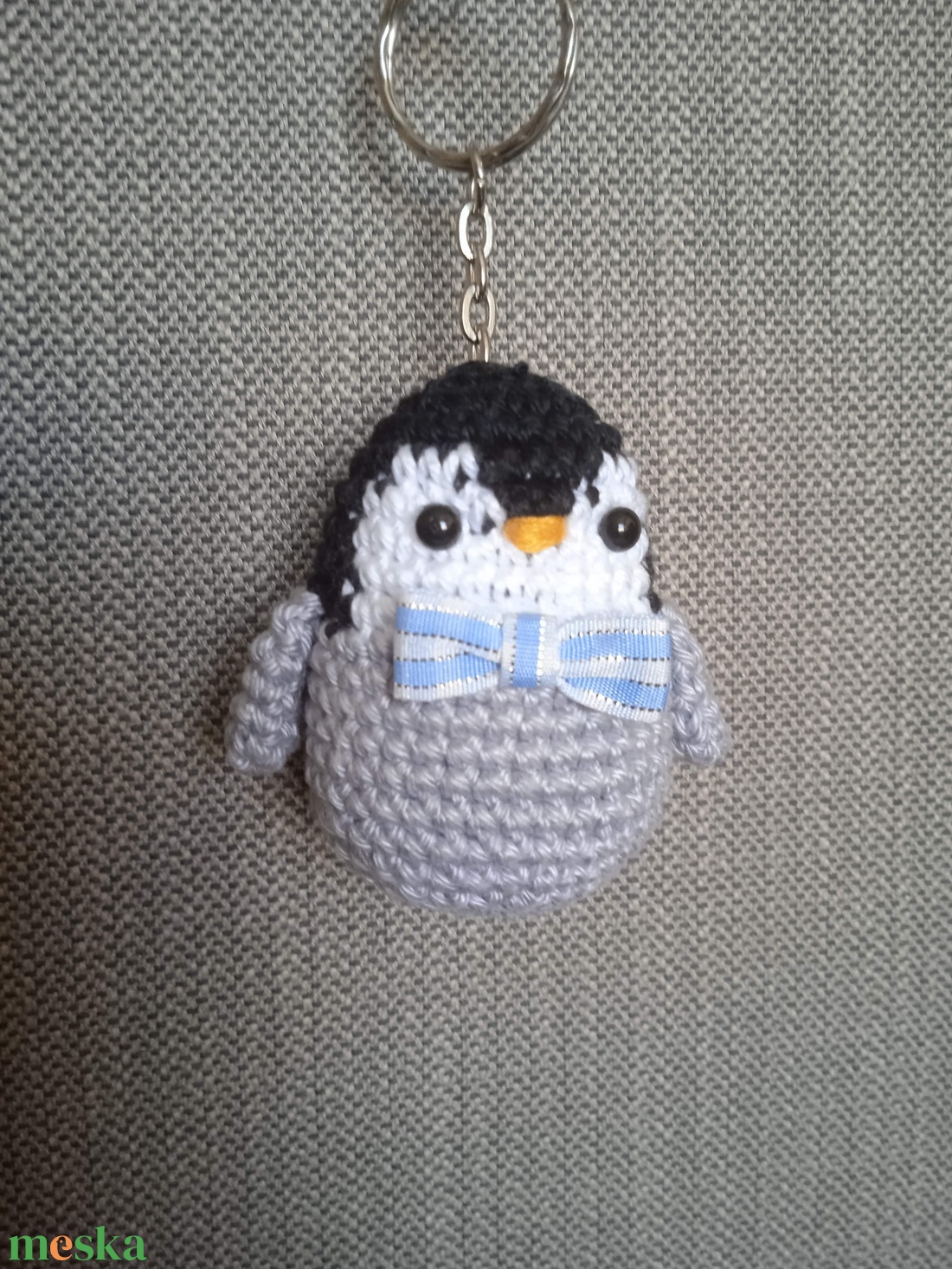 PINGVIN kulcstartó, táskadísz - táska & tok - kulcstartó & táskadísz - kulcstartó - Meska.hu