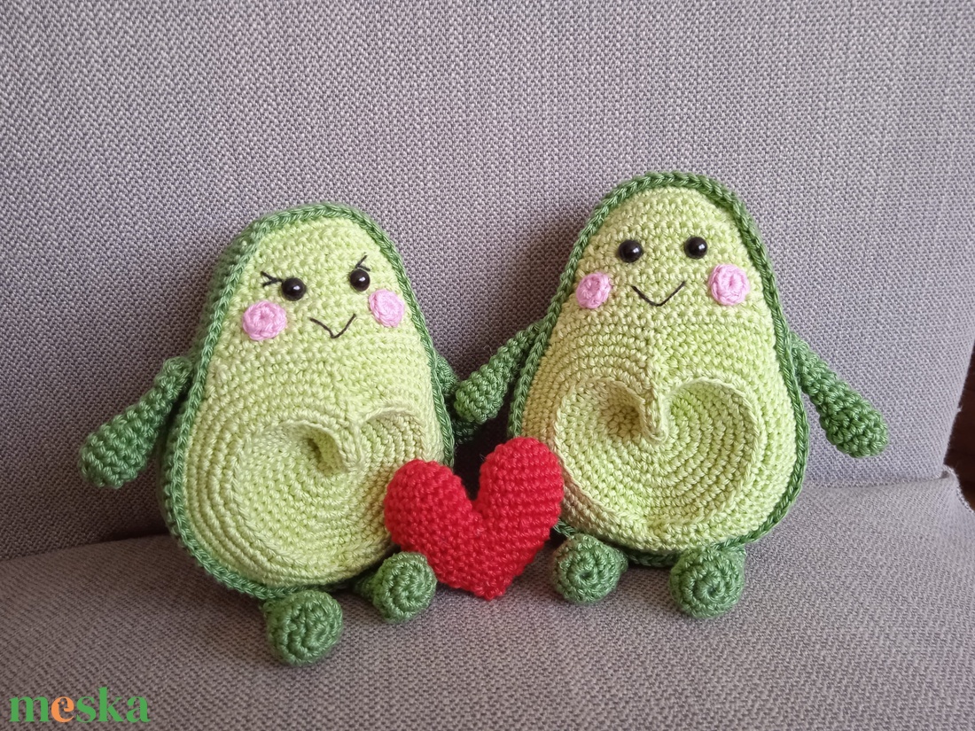 SZERELMES AVOKÁDÓK - játék & sport - plüssállat & játékfigura - más figura - Meska.hu SZERELMES AVOKÁDÓK - játék & sport - plüssállat & játékfigura - más figura - Meska.hu
