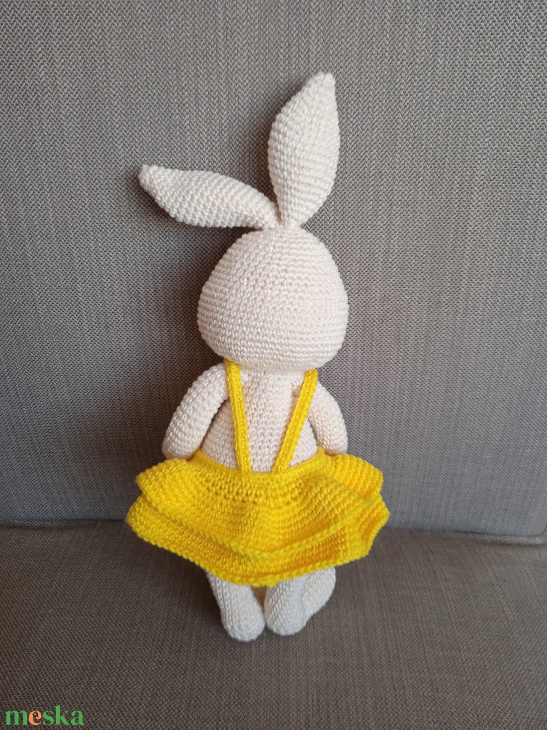 Nyuszilány - játék & sport - plüssállat & játékfigura - nyuszi - Meska.hu