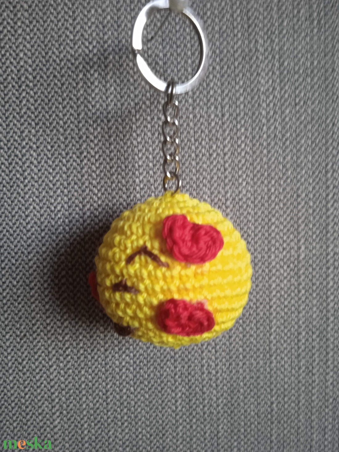EMOJI  KULCSTARTÓ /TÁSKADÍSZ - táska & tok - kulcstartó & táskadísz - kulcstartó - Meska.hu