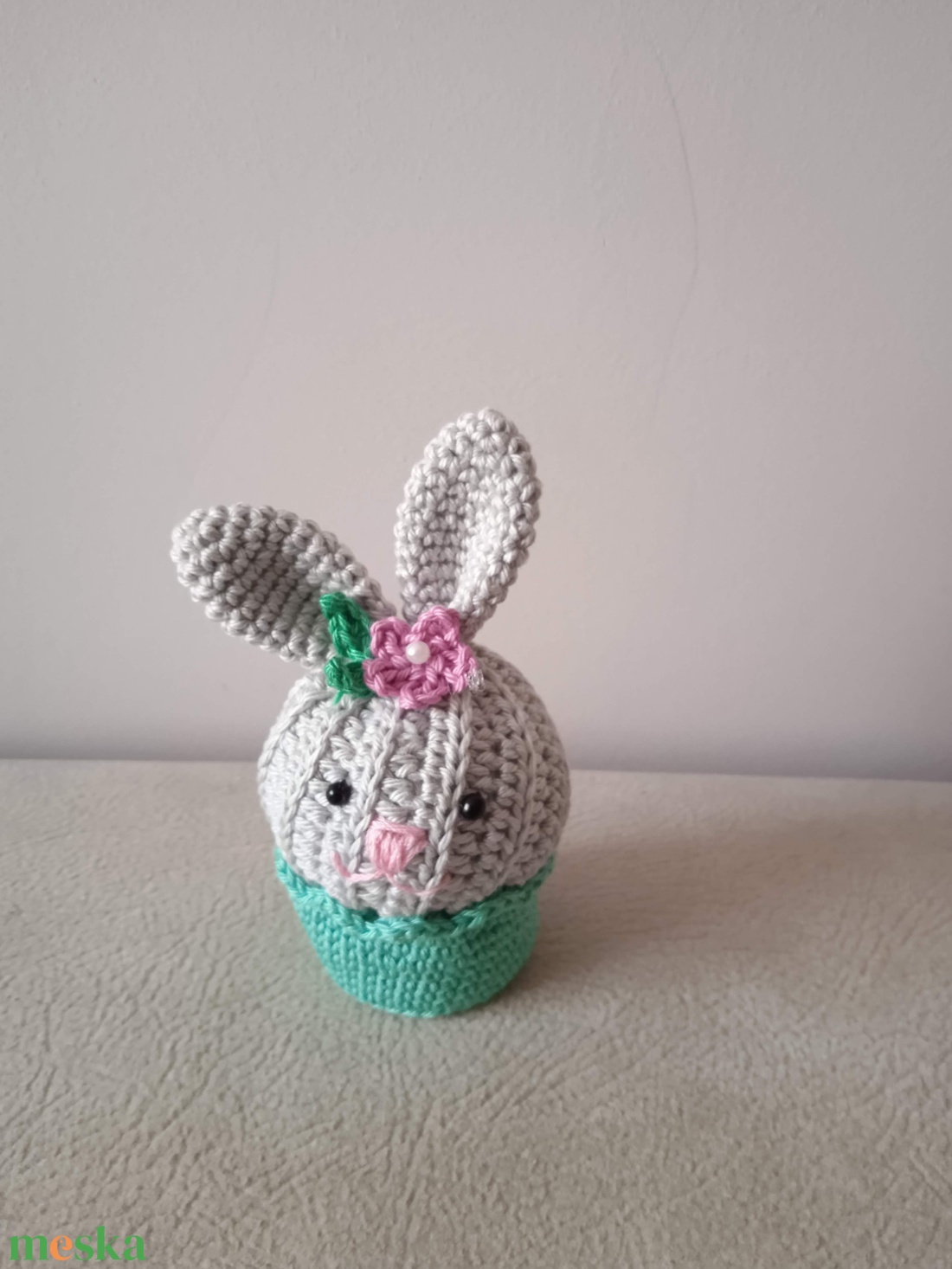 Húsvéti nyuszi muffin  - játék & sport - plüssállat & játékfigura - más figura - Meska.hu