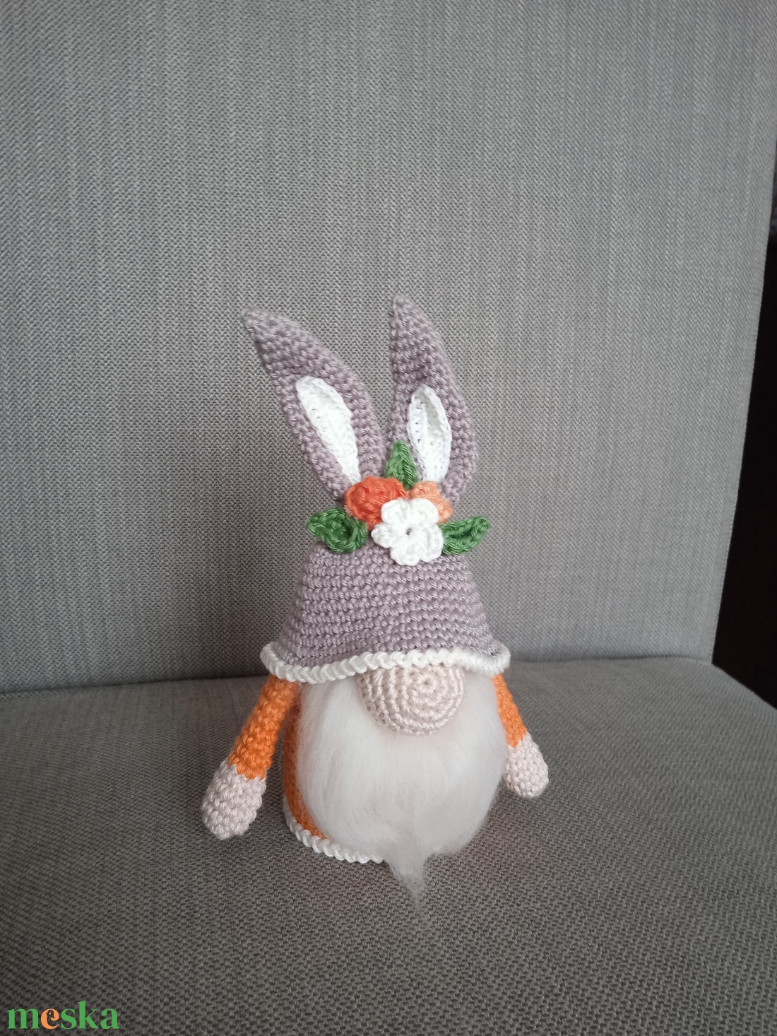 Nyuszi manó - játék & sport - plüssállat & játékfigura - manó - Meska.hu