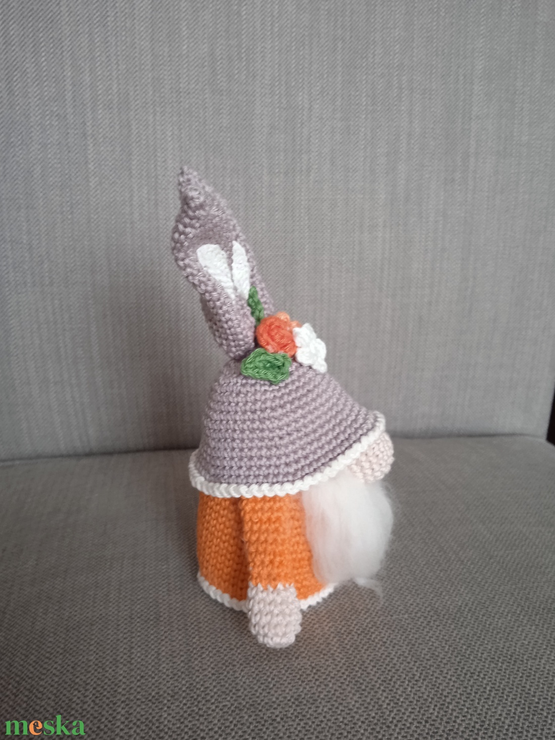 Nyuszi manó - játék & sport - plüssállat & játékfigura - manó - Meska.hu