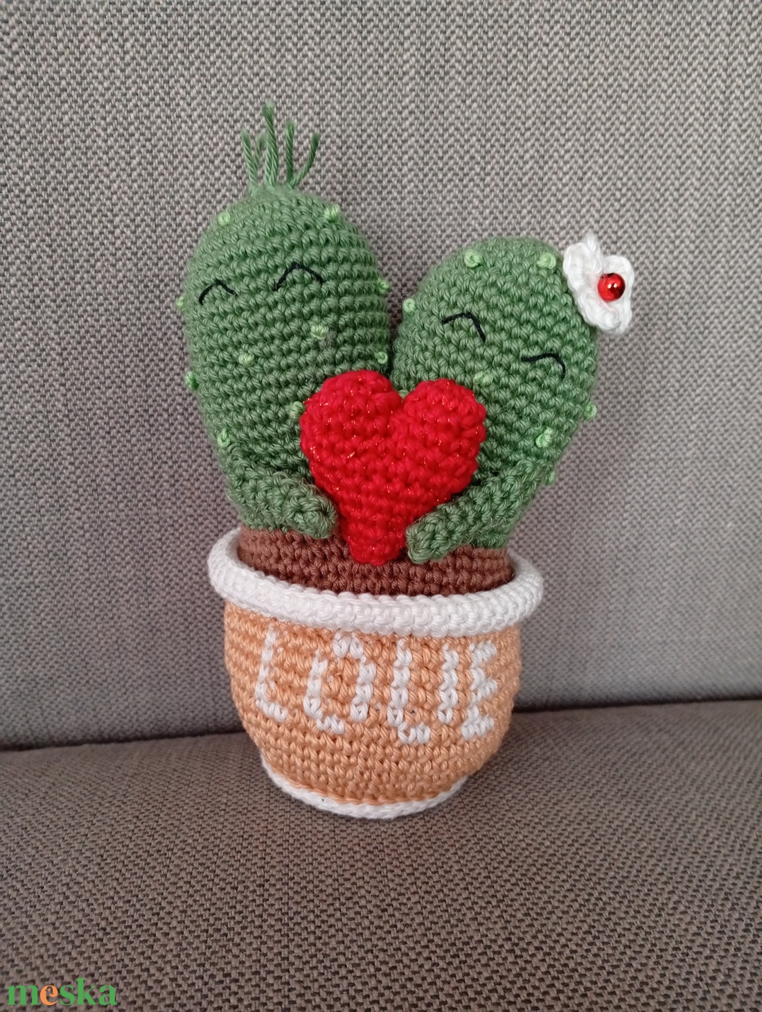 Szerelmes kaktuszok - játék & sport - plüssállat & játékfigura - más figura - Meska.hu