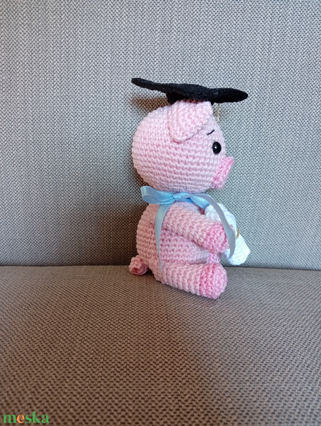 Diplomás malacka - játék & sport - plüssállat & játékfigura - malac - Meska.hu