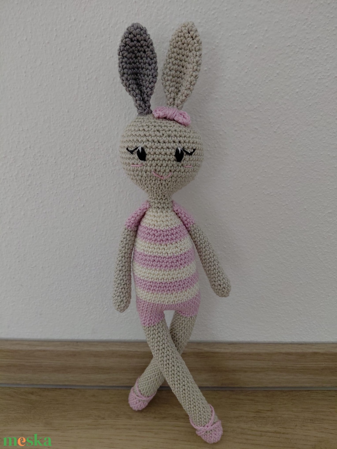 Ballerina nyuszi  - játék & sport - plüssállat & játékfigura - nyuszi - Meska.hu