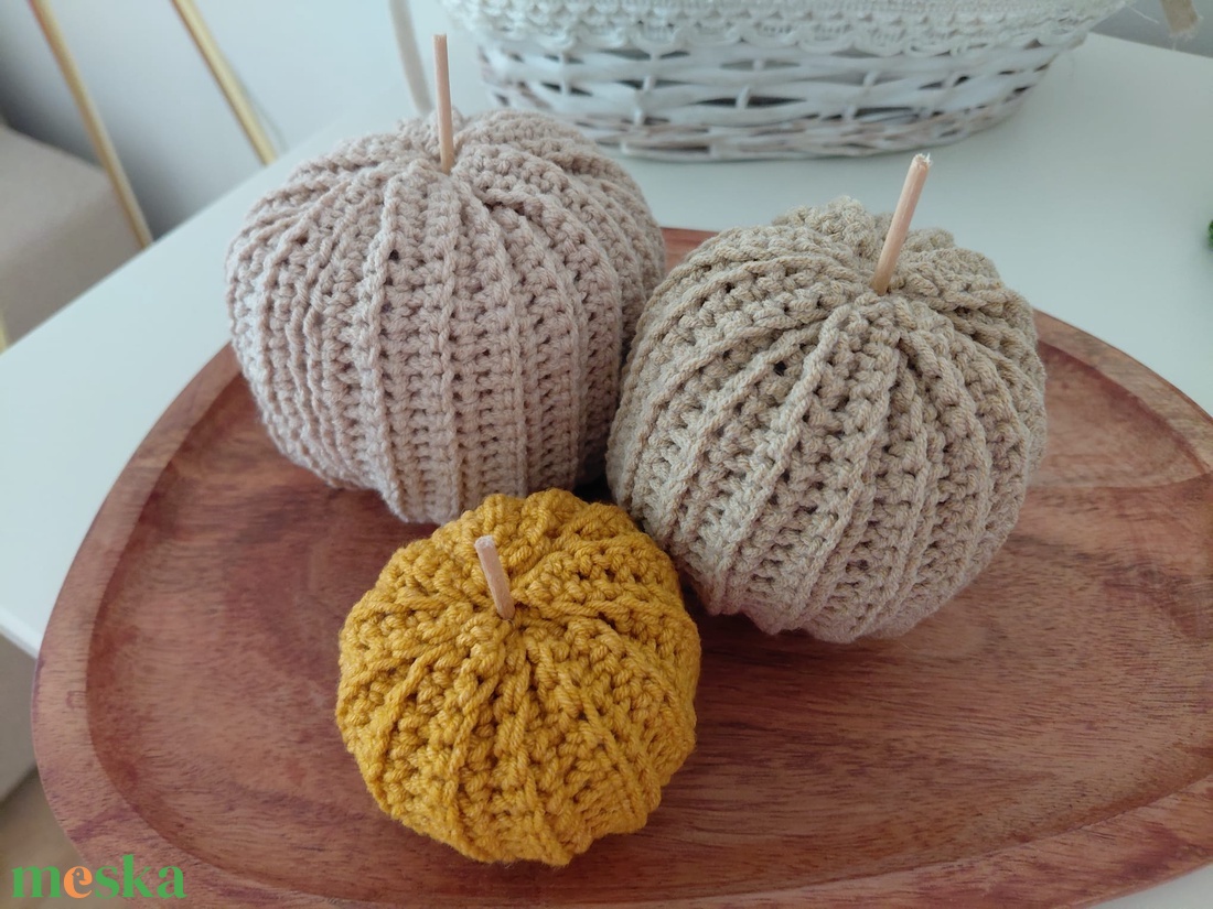 Tök dekoráció akció  - otthon & életmód - dekoráció - halloween - halloweeni asztaldísz - Meska.hu