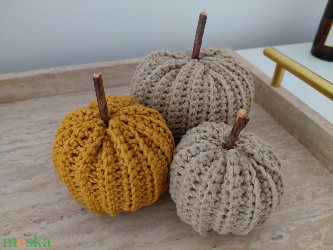 Tök dekoráció akció  - otthon & életmód - dekoráció - halloween - halloweeni asztaldísz - Meska.hu