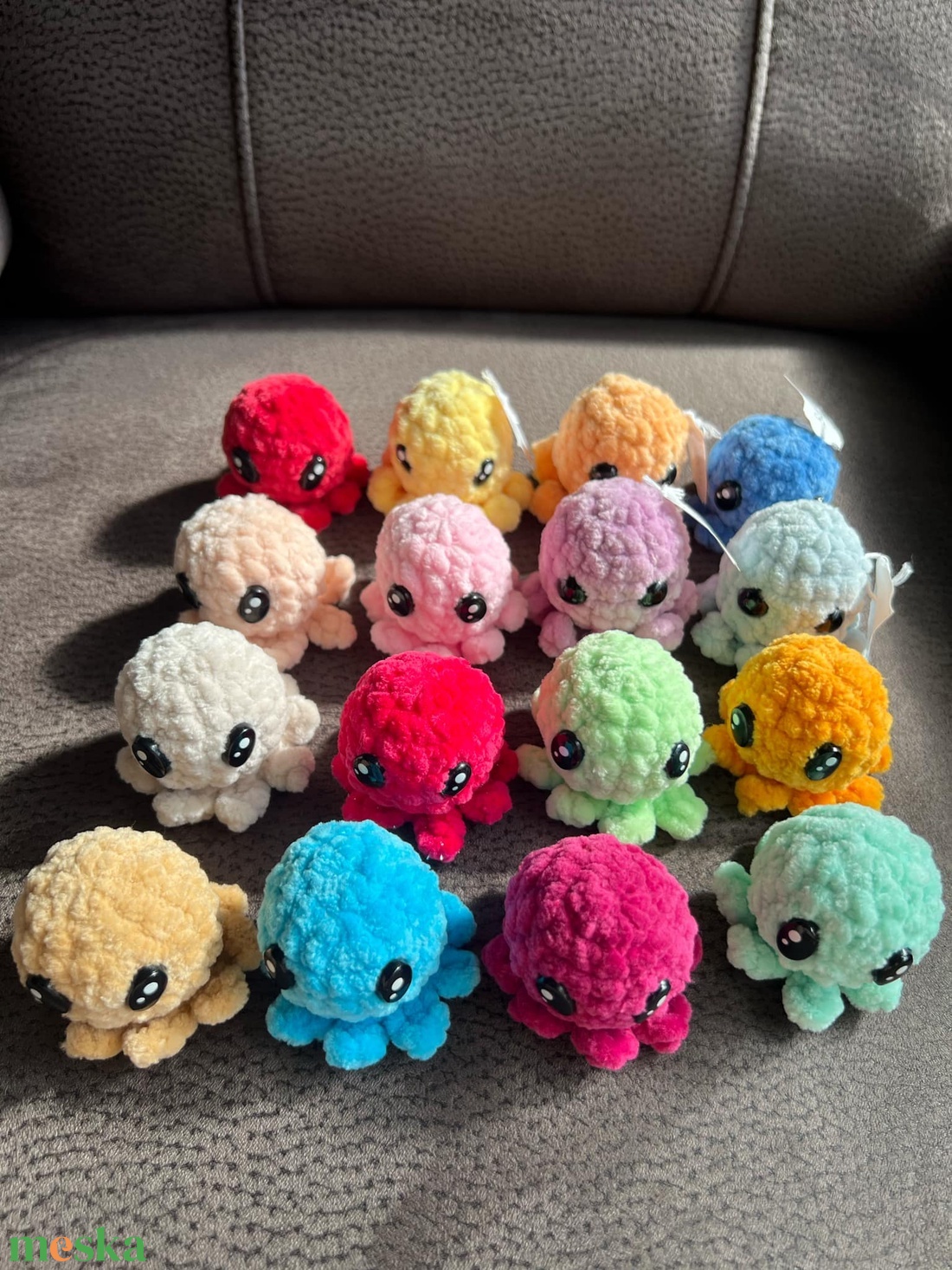 Mini horgolt polipok - játék & sport - plüssállat & játékfigura - polip - Meska.hu Mini horgolt polipok - játék & sport - plüssállat & játékfigura - polip - Meska.hu