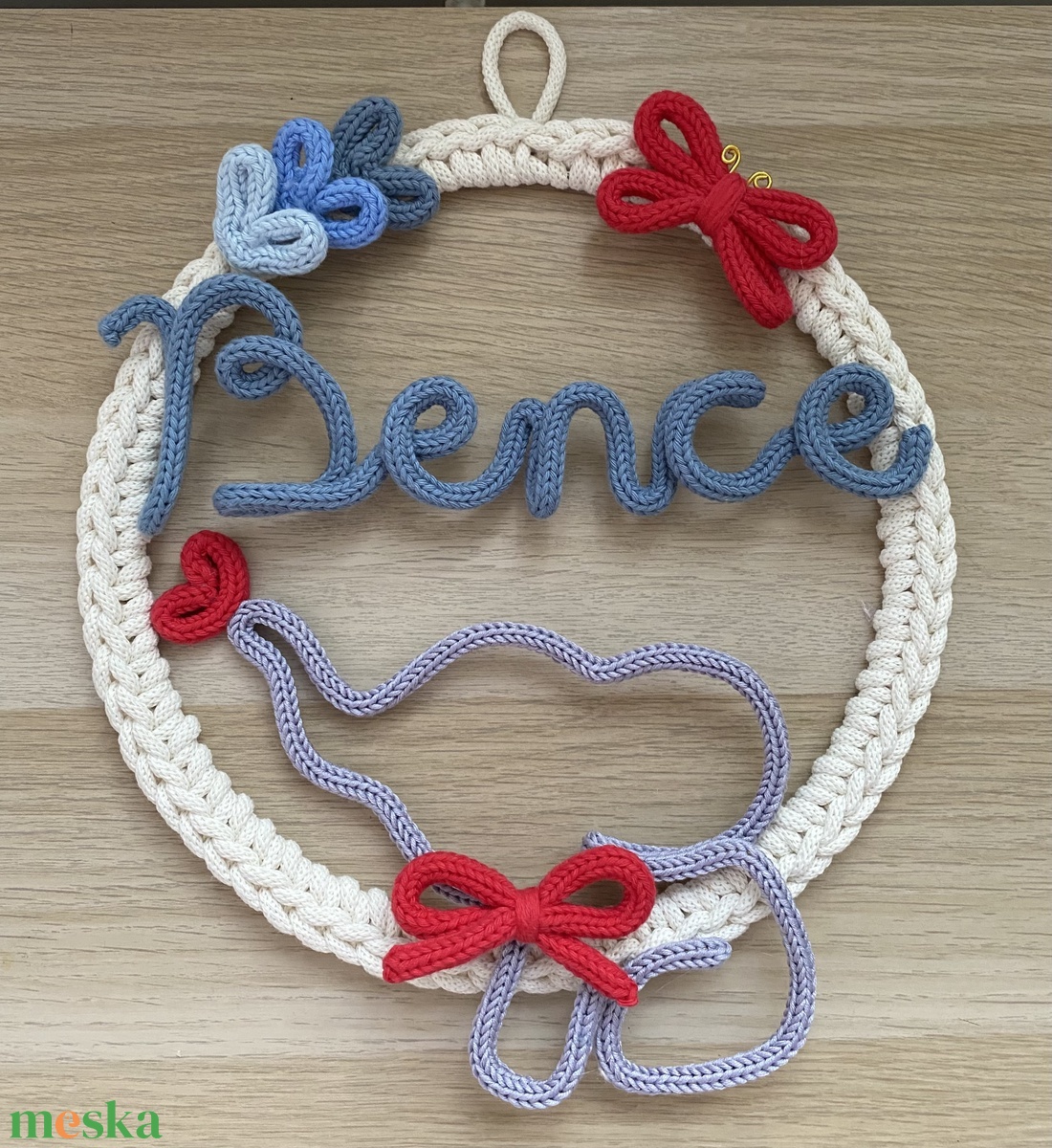 Falidísz egyedi válaszható felirattal - baba - mama - babaszoba dekoráció - babanév dekoráció - Meska.hu