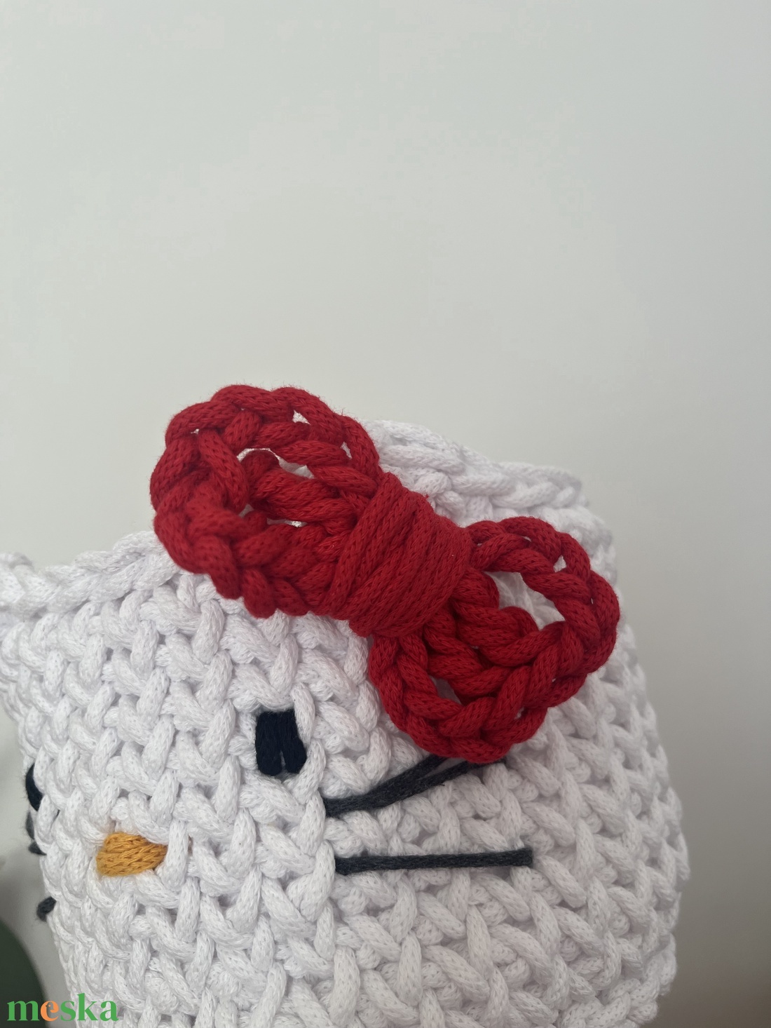 Horgolt Hello Kitty kosár fehér - otthon & életmód - tárolás & rendszerezés - tárolókosár - Meska.hu Horgolt Hello Kitty kosár fehér - otthon & életmód - tárolás & rendszerezés - tárolókosár - Meska.hu