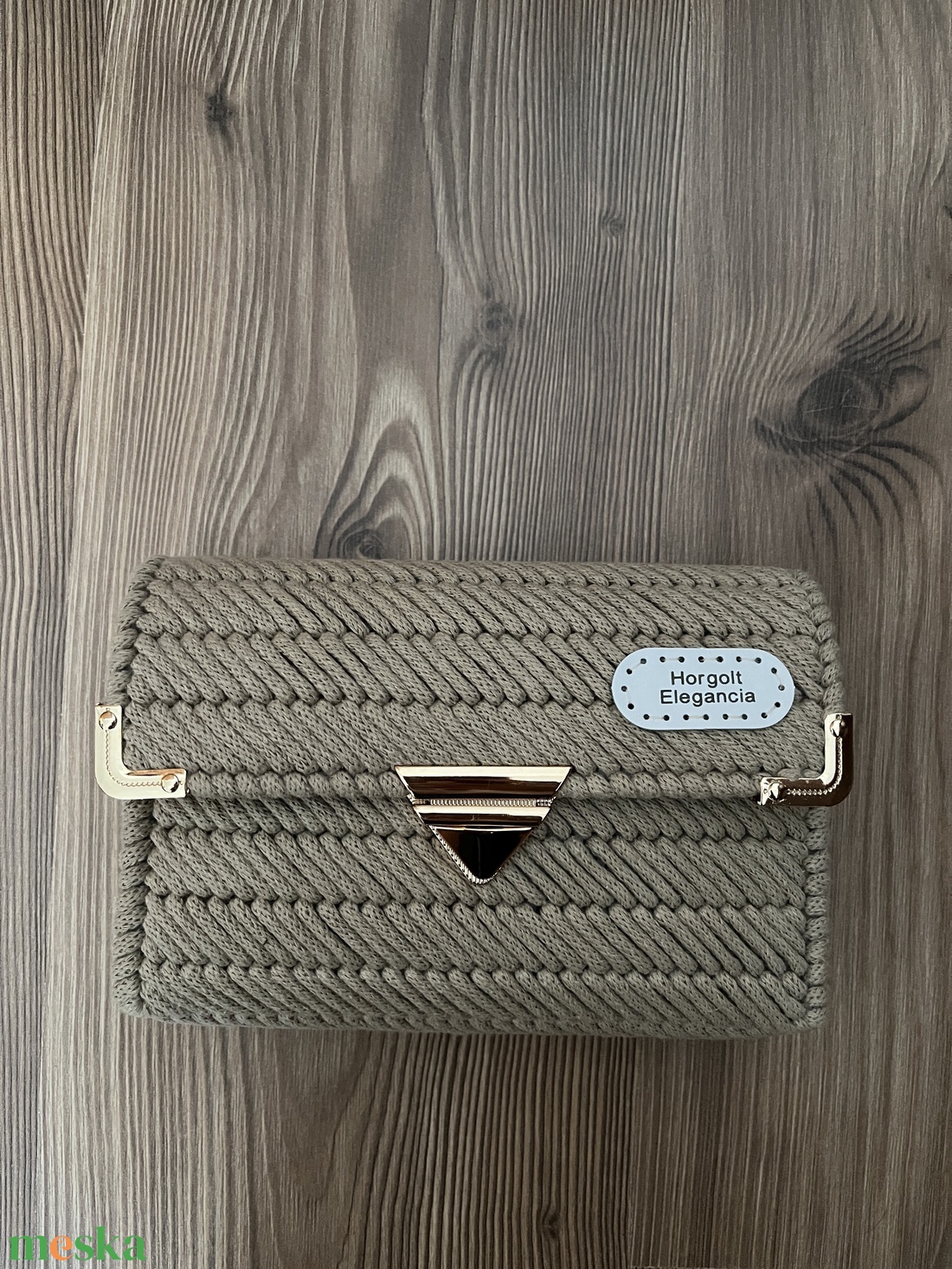 Zainórfonallal fűtött kanava táska - táska & tok - kézitáska & válltáska - alkalmi táska - Meska.hu