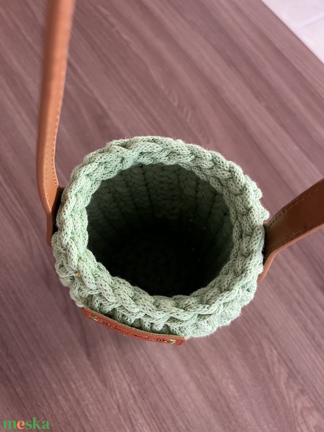 Horgolt bor - ital- kulacstartó - otthon & életmód - konyhafelszerelés, tálalás - italos kellékek - italtartó - Meska.hu