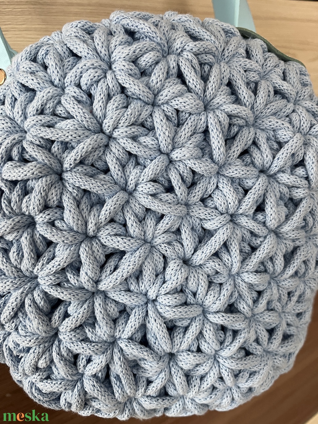 Jázmin mintás kör horgolt táska - táska & tok - kézitáska & válltáska - kézitáska - Meska.hu