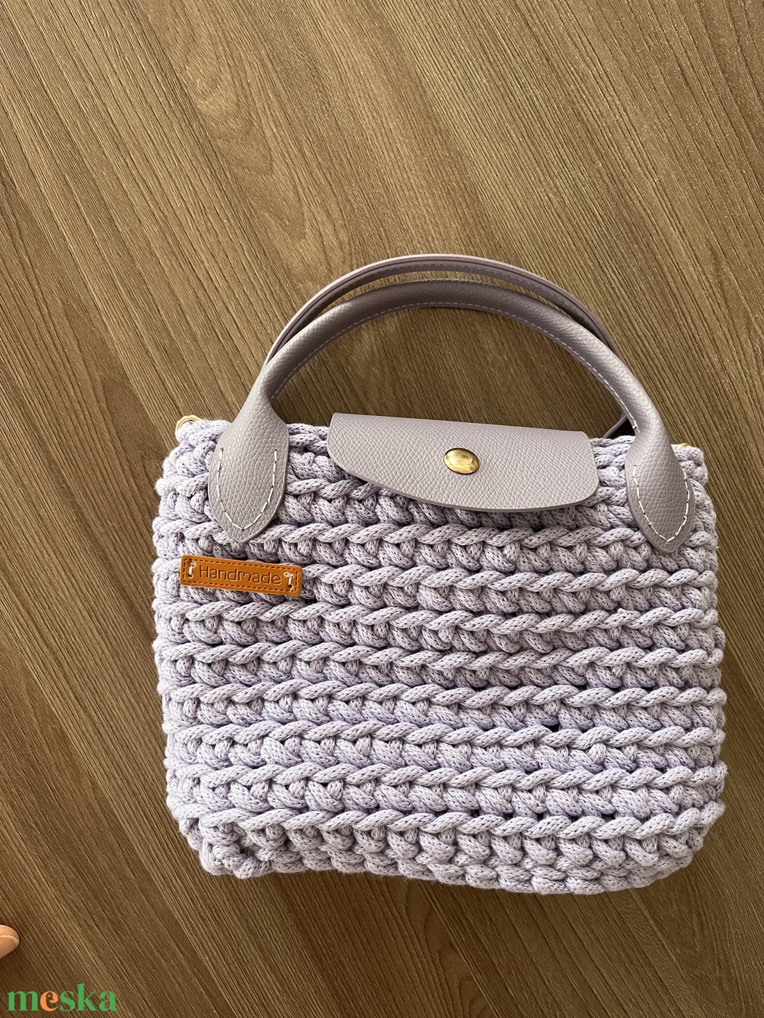 Kis kézi horgolt táska - táska & tok - kézitáska & válltáska - kézitáska - Meska.hu