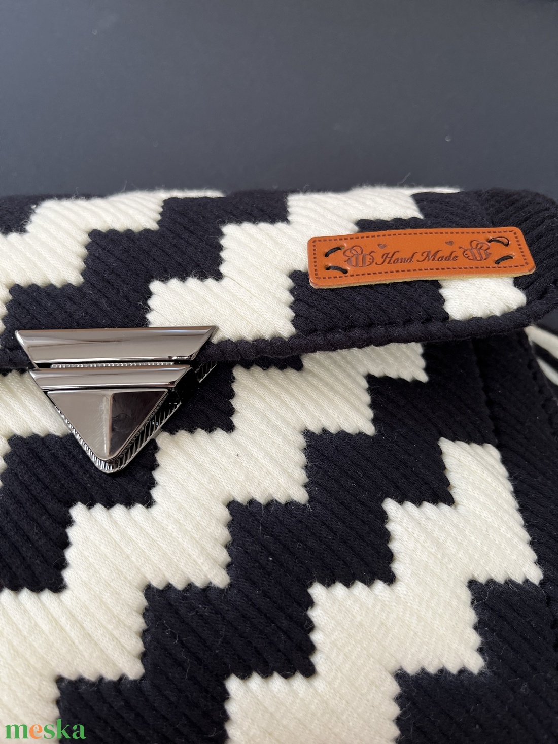 Közepes kanava táska - táska & tok - kézitáska & válltáska - alkalmi táska - Meska.hu