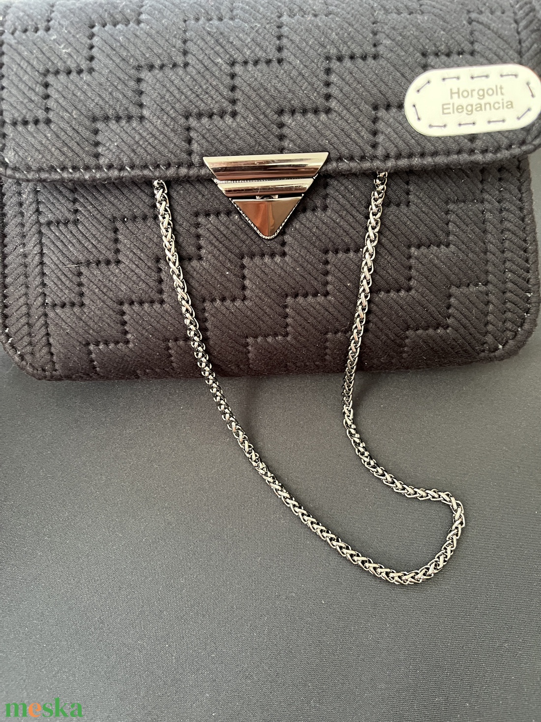 Közepes kanava táska - táska & tok - kézitáska & válltáska - alkalmi táska - Meska.hu