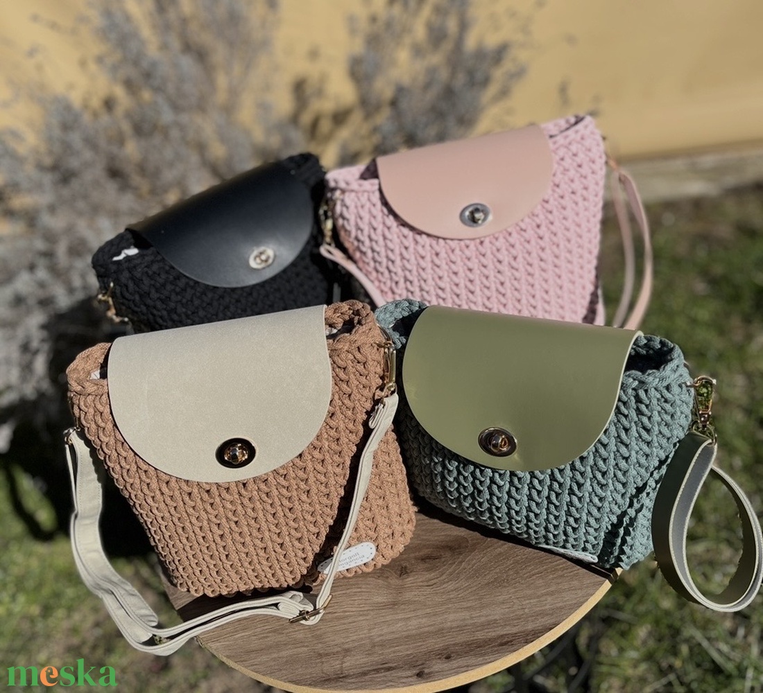 Barna válltáska - táska & tok - kézitáska & válltáska - nagy pakolós táska - Meska.hu