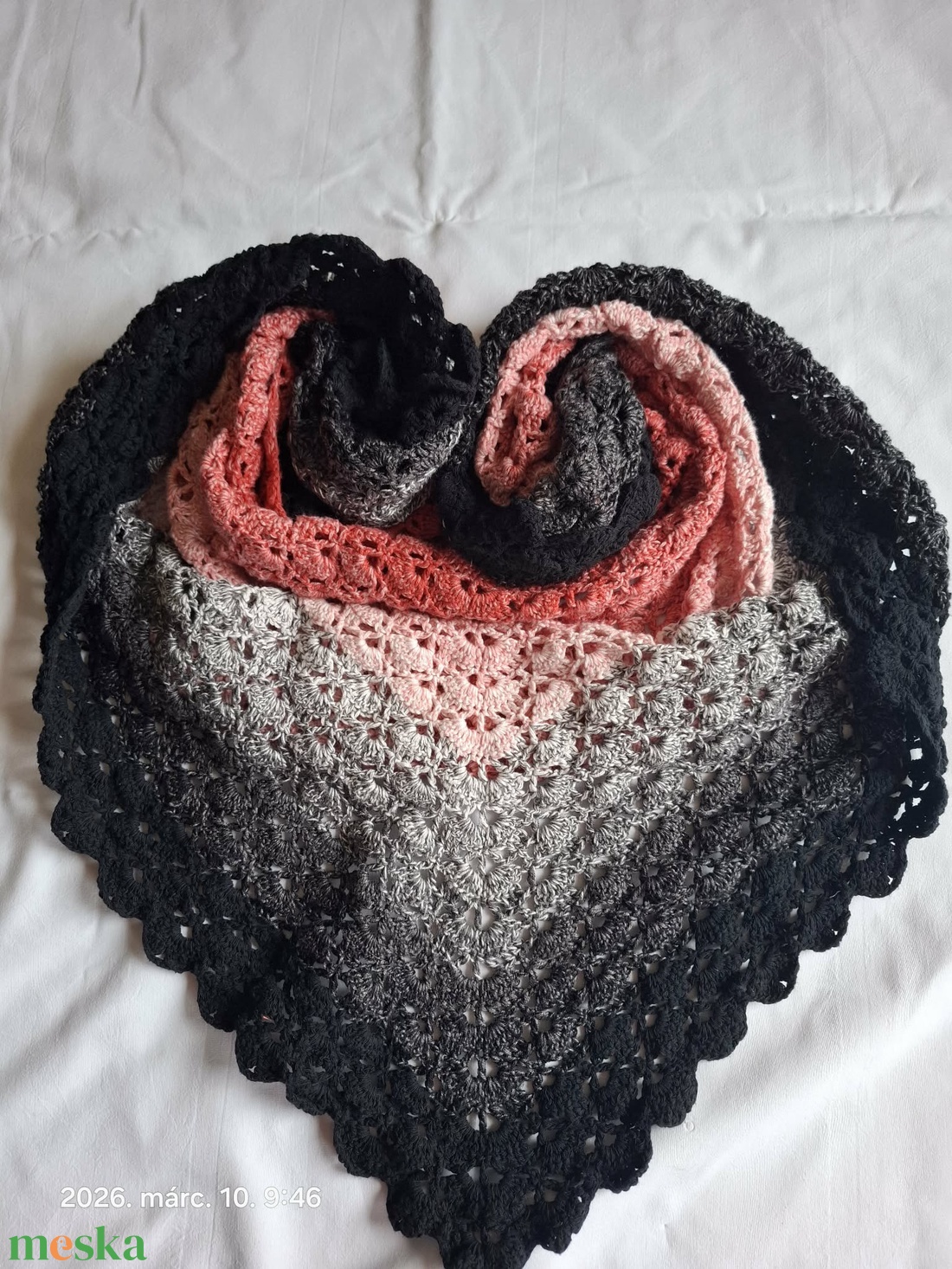 Vállkendő - ruha & divat - sál, sapka, kendő - stóla - Meska.hu