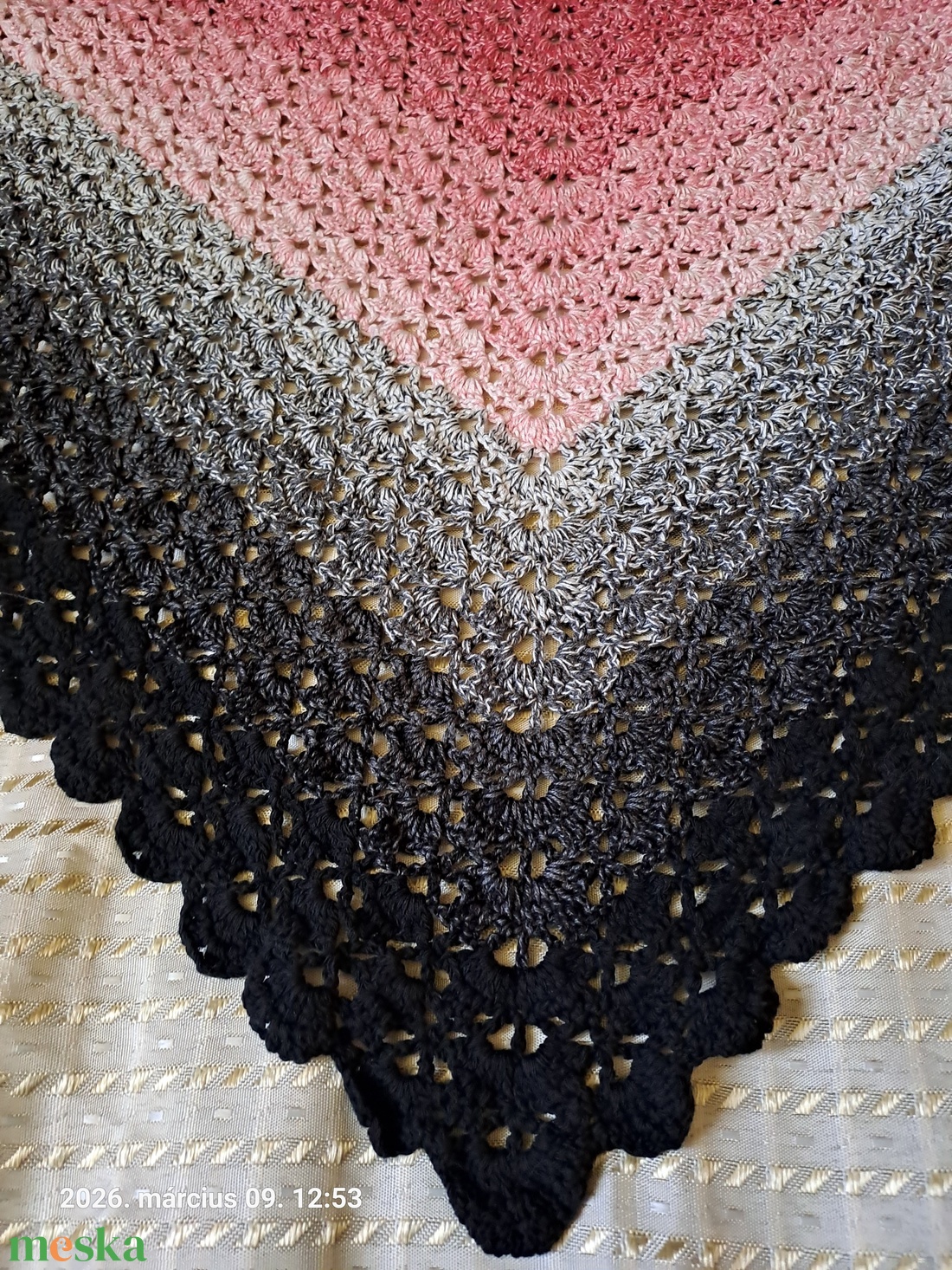 Vállkendő - ruha & divat - sál, sapka, kendő - stóla - Meska.hu