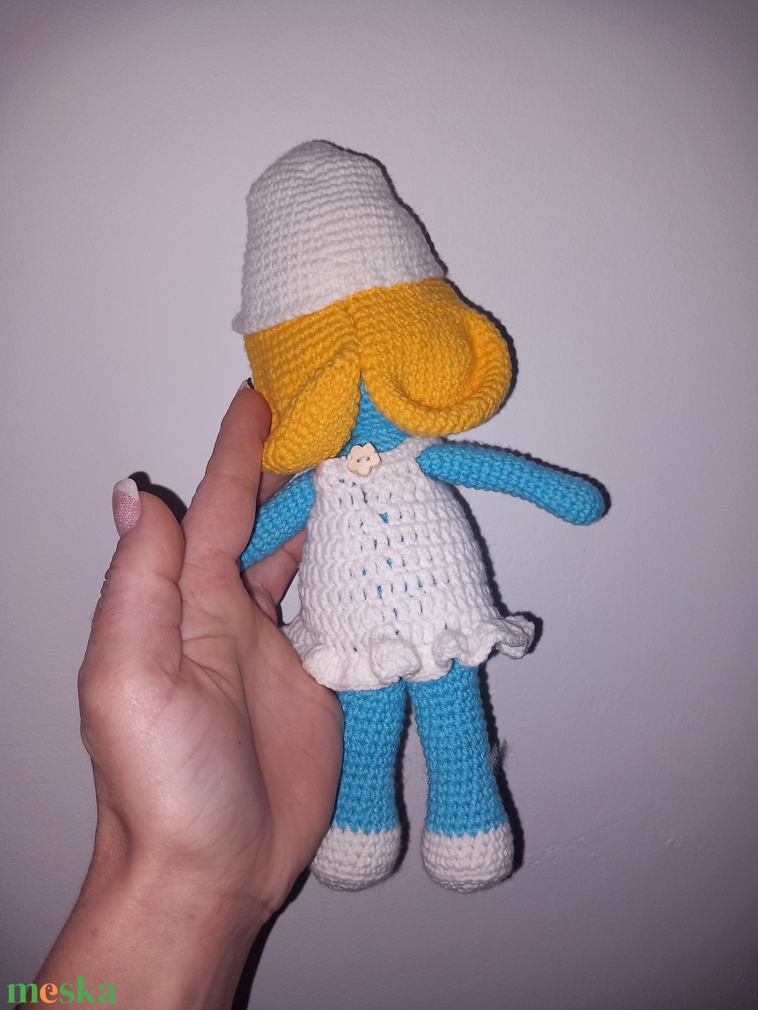 Horgolt Törpilla - játék & sport - plüssállat & játékfigura - más figura - Meska.hu