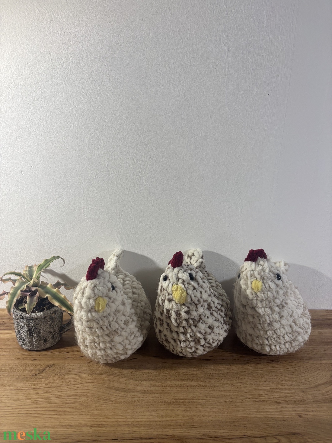 Horgolt csirke - játék & sport - plüssállat & játékfigura - madár - Meska.hu