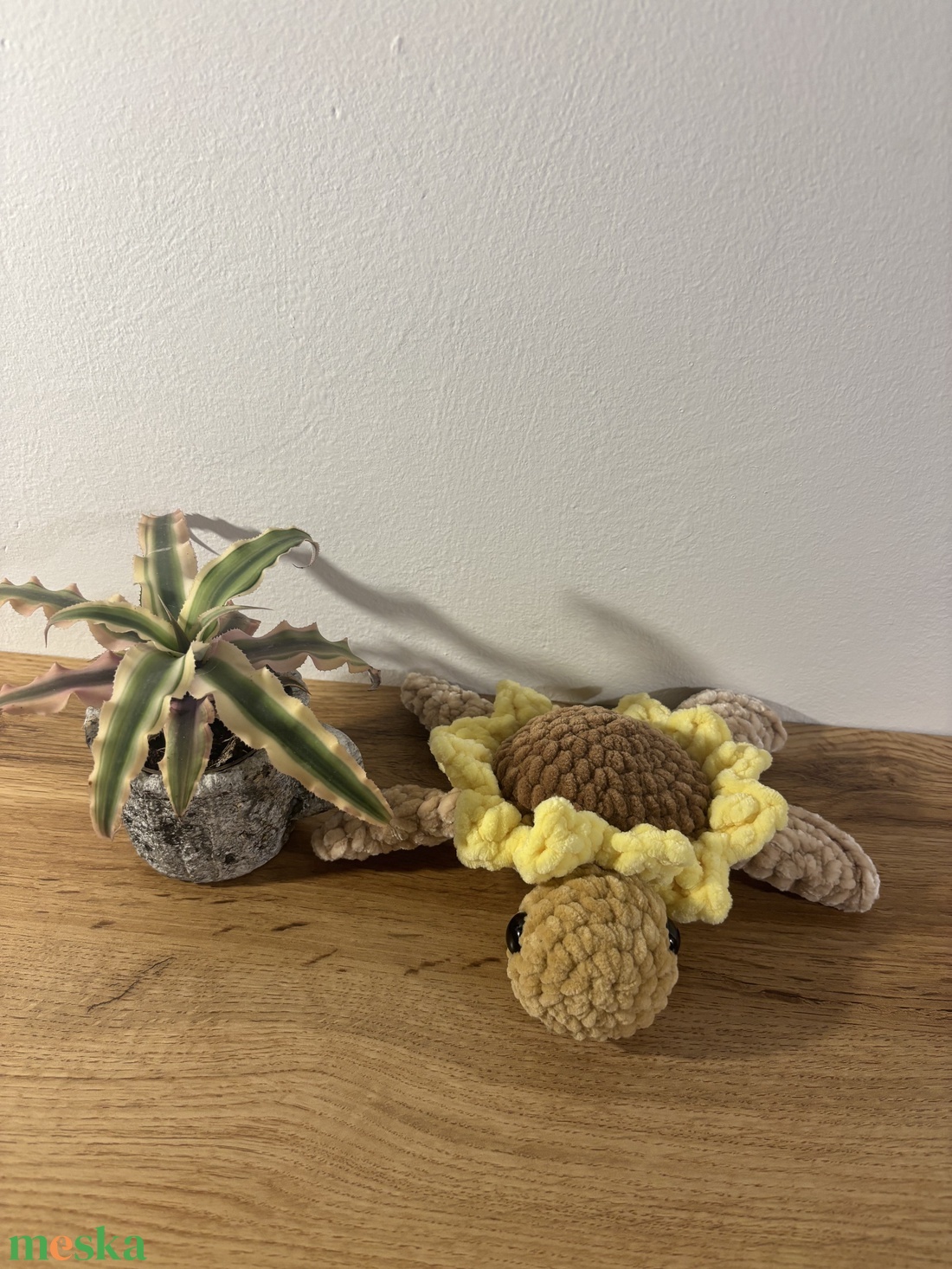 Horgolt teknős (nagy) - játék & sport - plüssállat & játékfigura - béka - Meska.hu