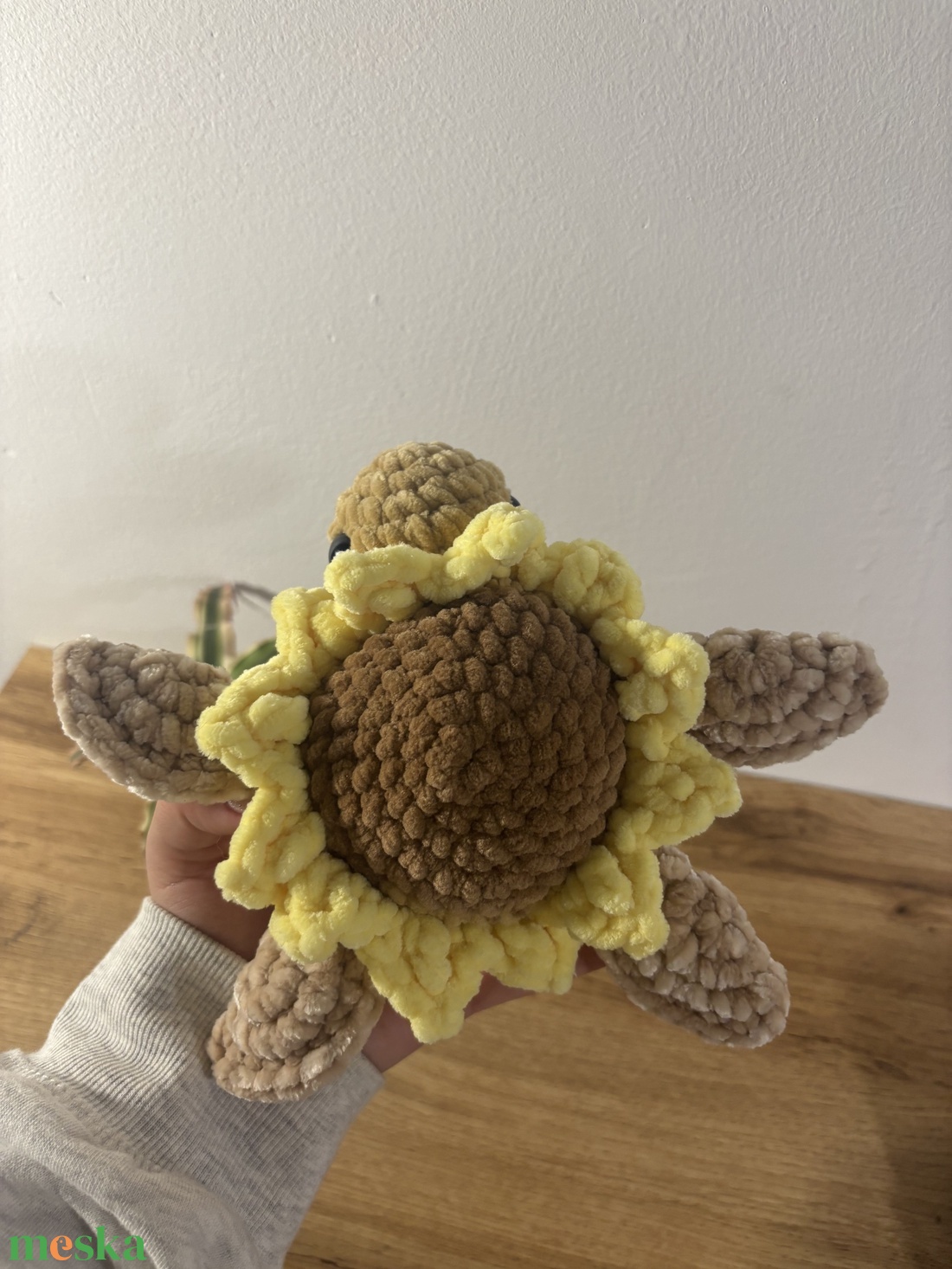 Horgolt teknős (nagy) - játék & sport - plüssállat & játékfigura - béka - Meska.hu