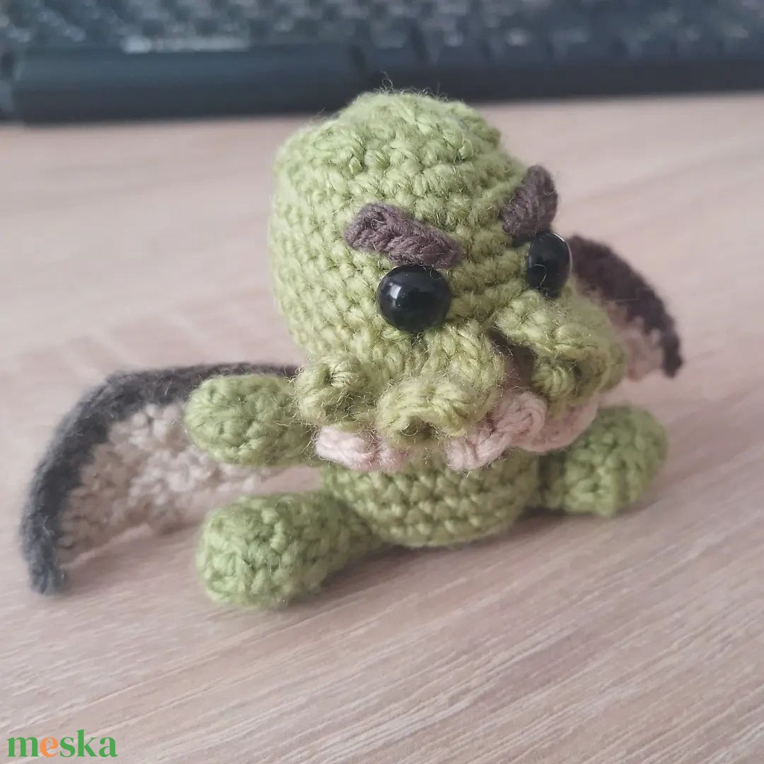 Mini Cthulhu - játék & sport - plüssállat & játékfigura - szörnyike - Meska.hu Mini Cthulhu - játék & sport - plüssállat & játékfigura - szörnyike - Meska.hu