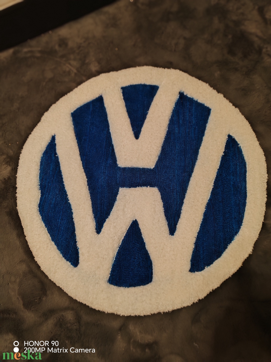 Volkswagen szőnyeg - otthon & életmód - lakástextil - szőnyeg - horgolt szőnyeg - Meska.hu