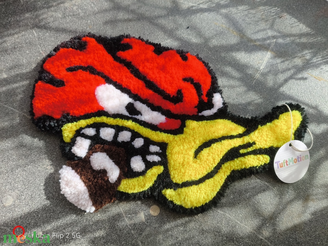 Hot Rod duck - otthon & életmód - lakástextil - szőnyeg - szövött szőnyeg - Meska.hu