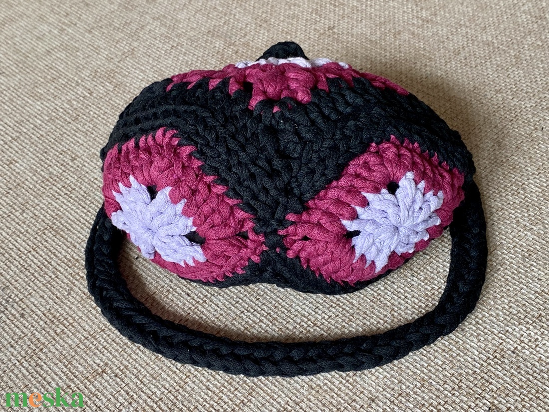 Horgolt táska - táska & tok - kézitáska & válltáska - válltáska - Meska.hu