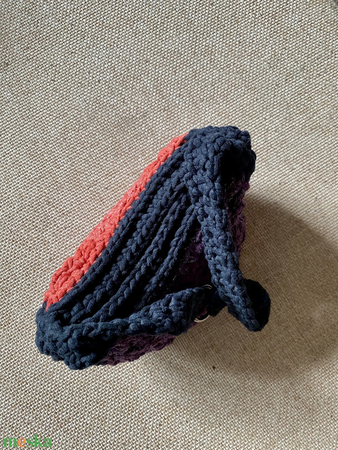 Horgolt táska  - táska & tok - kézitáska & válltáska - válltáska - Meska.hu