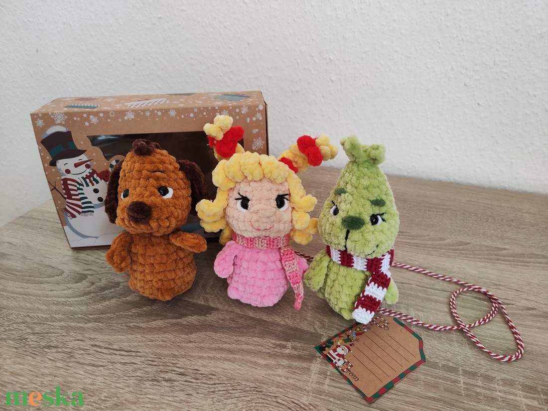 Grincs ajándék doboz - játék & sport - plüssállat & játékfigura - más figura - Meska.hu