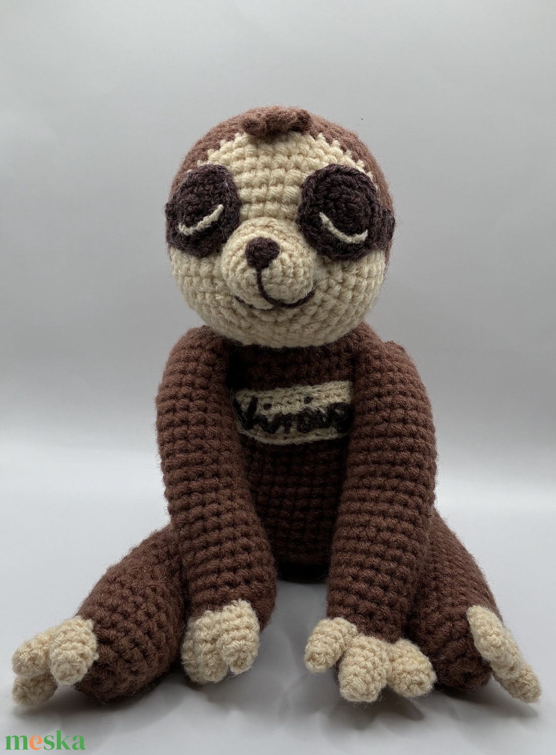 Horgolt lajhár, horgolt figura, horgolt állatka, amigurumi lajhár, amigurumi figura, amigurumi állatka - játék & sport - plüssállat & játékfigura - más figura - Meska.hu Horgolt lajhár, horgolt figura, horgolt állatka, amigurumi lajhár, amigurumi figura, amigurumi állatka - játék & sport - plüssállat & játékfigura - más figura - Meska.hu
