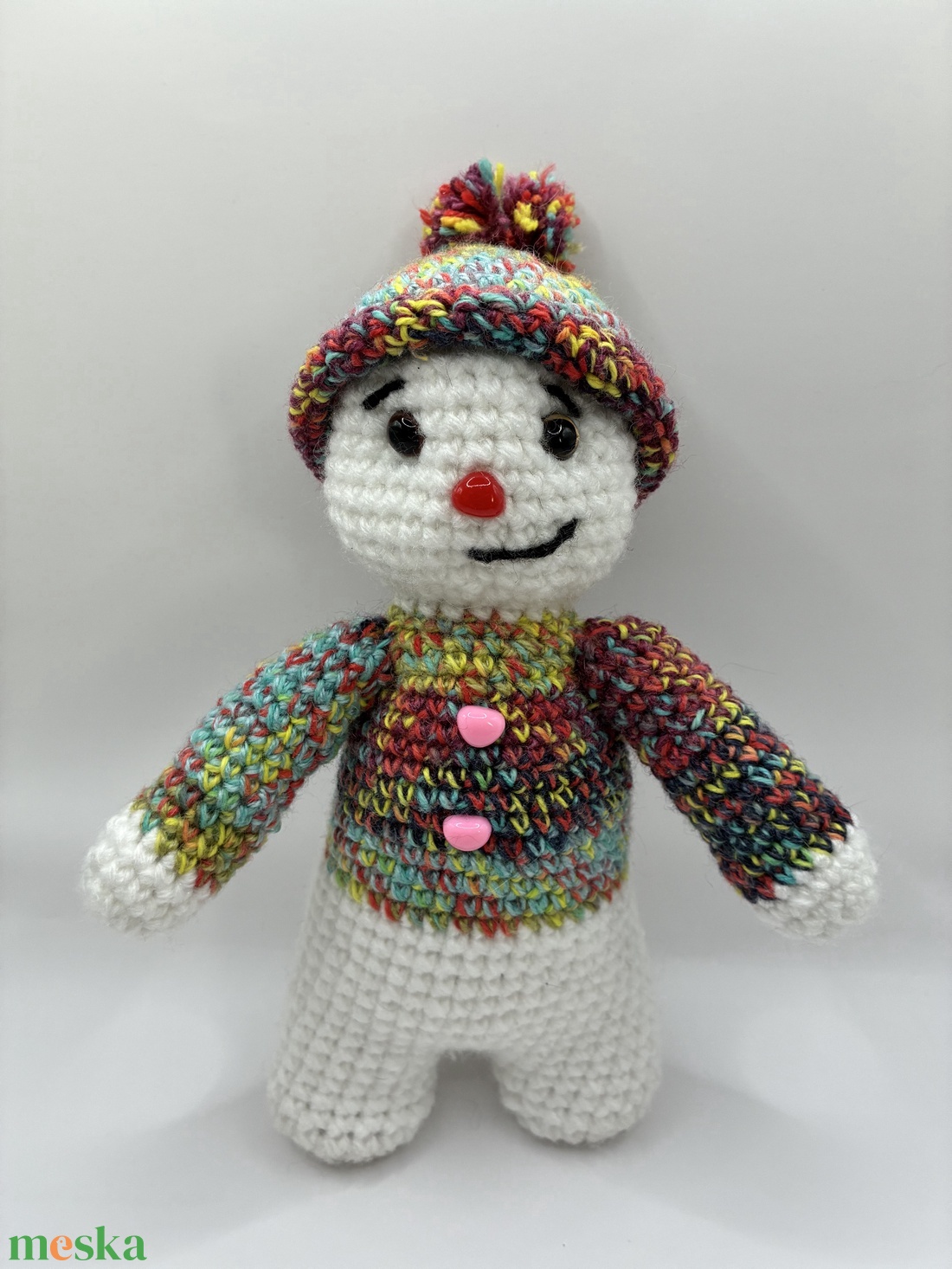 Horgolt hóember, horgolt figura, amigurumi hóember, amigurumi figura - játék & sport - plüssállat & játékfigura - más figura - Meska.hu Horgolt hóember, horgolt figura, amigurumi hóember, amigurumi figura - játék & sport - plüssállat & játékfigura - más figura - Meska.hu