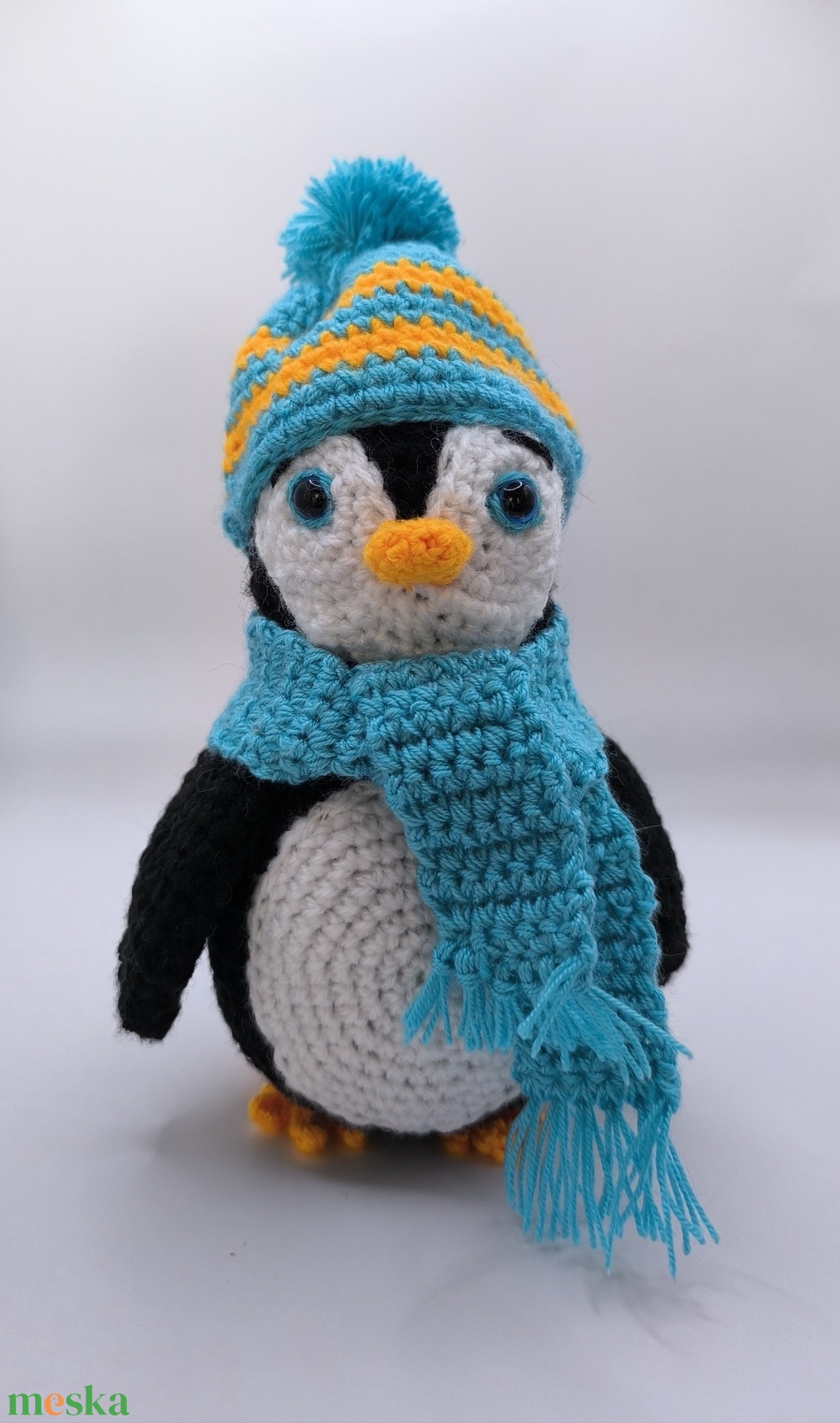 Horgolt pingvin, horgolt figura, horgolt állatka, amigurumi pingvin, amigurumi figura, amigurumi állatka - játék & sport - plüssállat & játékfigura - más figura - Meska.hu Horgolt pingvin, horgolt figura, horgolt állatka, amigurumi pingvin, amigurumi figura, amigurumi állatka - játék & sport - plüssállat & játékfigura - más figura - Meska.hu