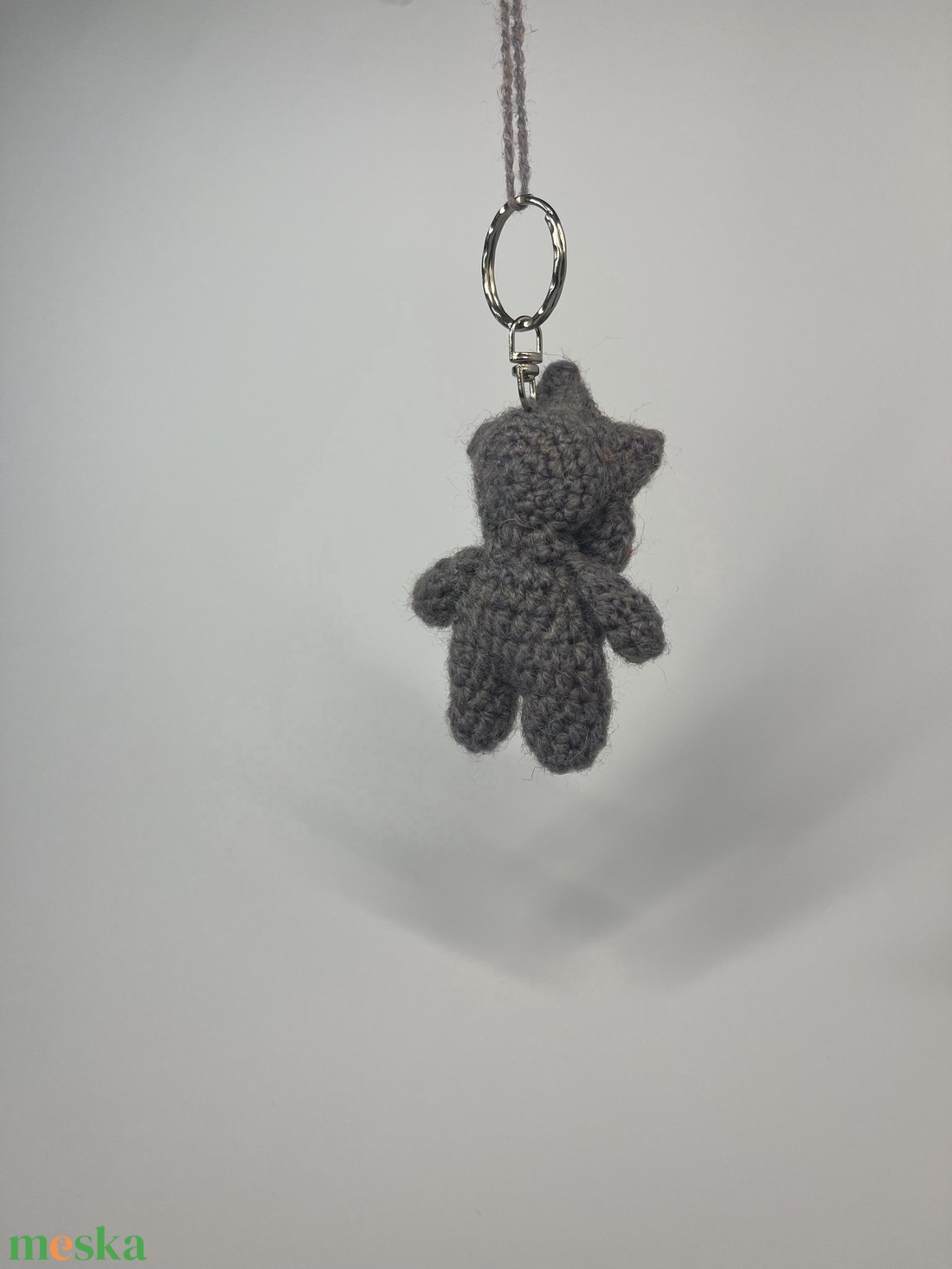 Horgolt demogorgon kulcstartó - táska & tok - kulcstartó & táskadísz - kulcstartó - Meska.hu