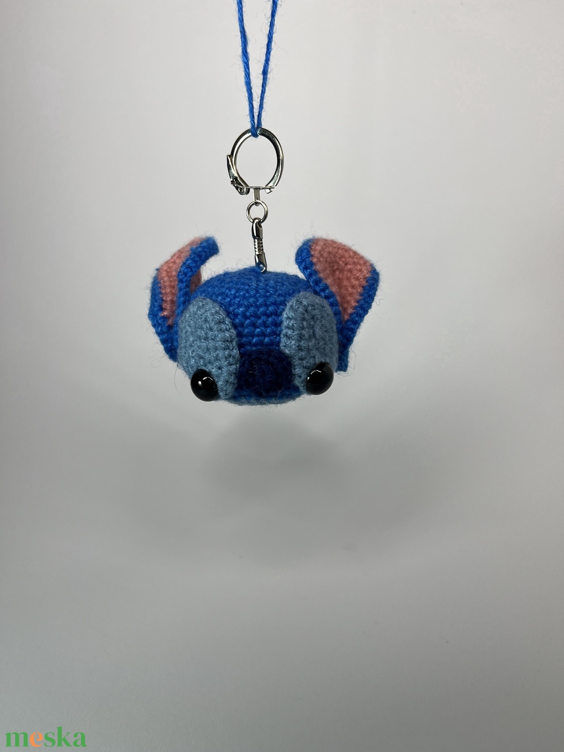 Horgolt stitch kulcstartó - táska & tok - kulcstartó & táskadísz - kulcstartó - Meska.hu