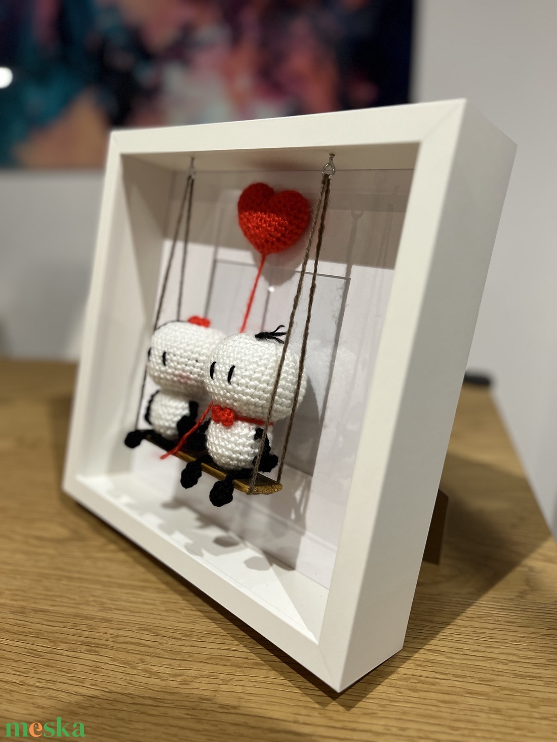 Horgolt pár - otthon & életmód - dekoráció - dísztárgy - Meska.hu