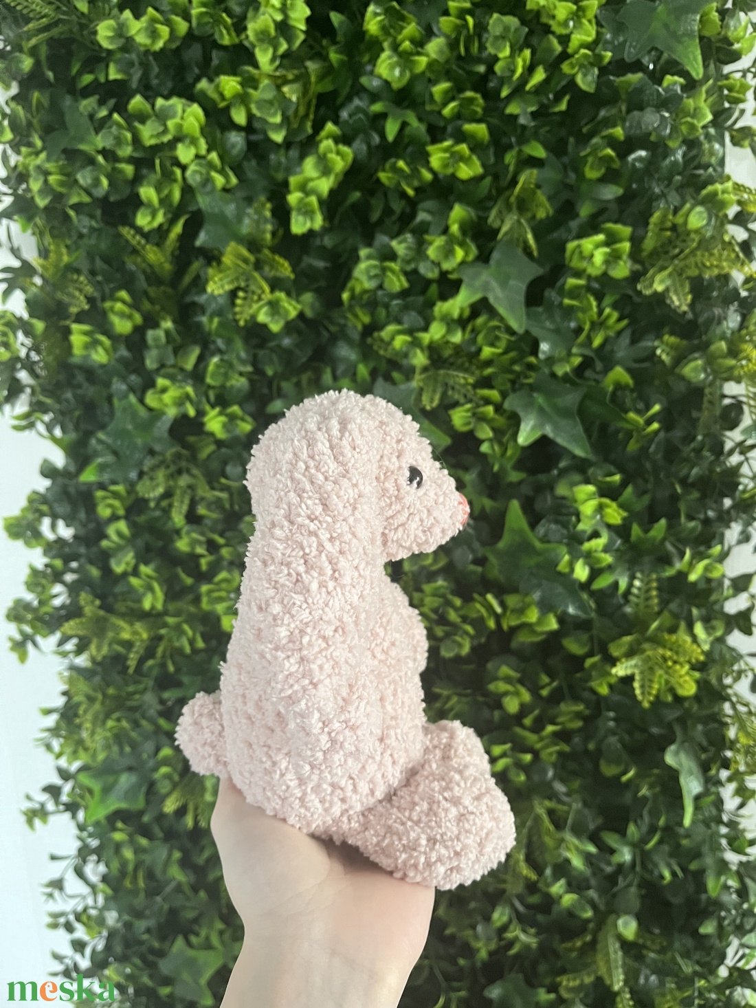 Horgolt nyuszi - ünnepi díszek, dekorációk - húsvéti díszek és dekorációk - húsvéti asztaldíszek - Meska.hu