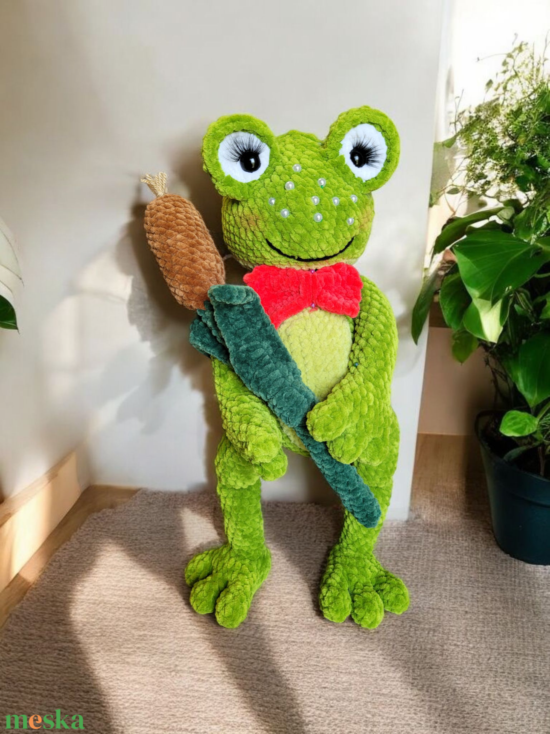 Horgolt béka - játék & sport - plüssállat & játékfigura - béka - Meska.hu Horgolt béka - játék & sport - plüssállat & játékfigura - béka - Meska.hu