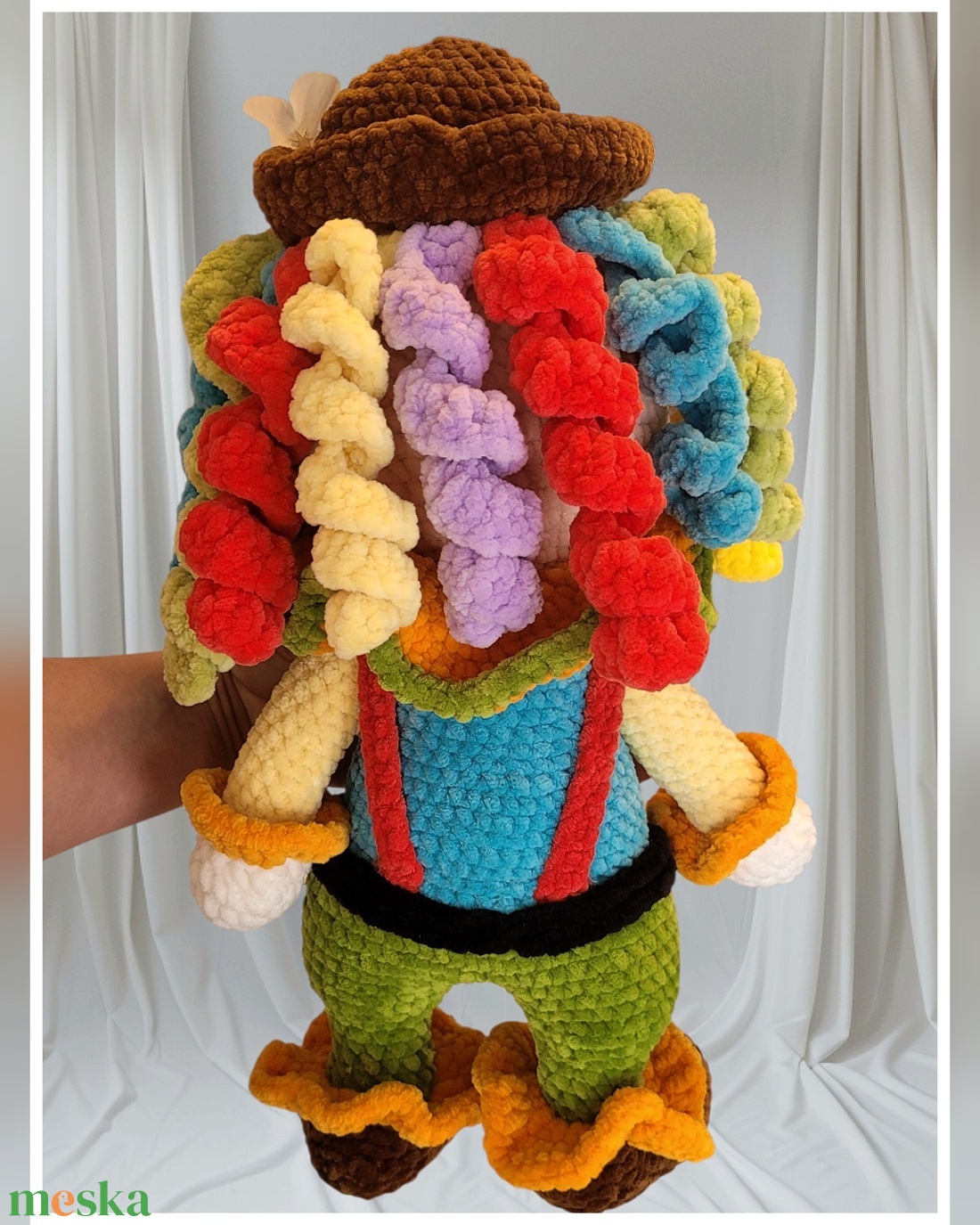 Hogolt bohóc fiú - játék & sport - plüssállat & játékfigura - ember - Meska.hu