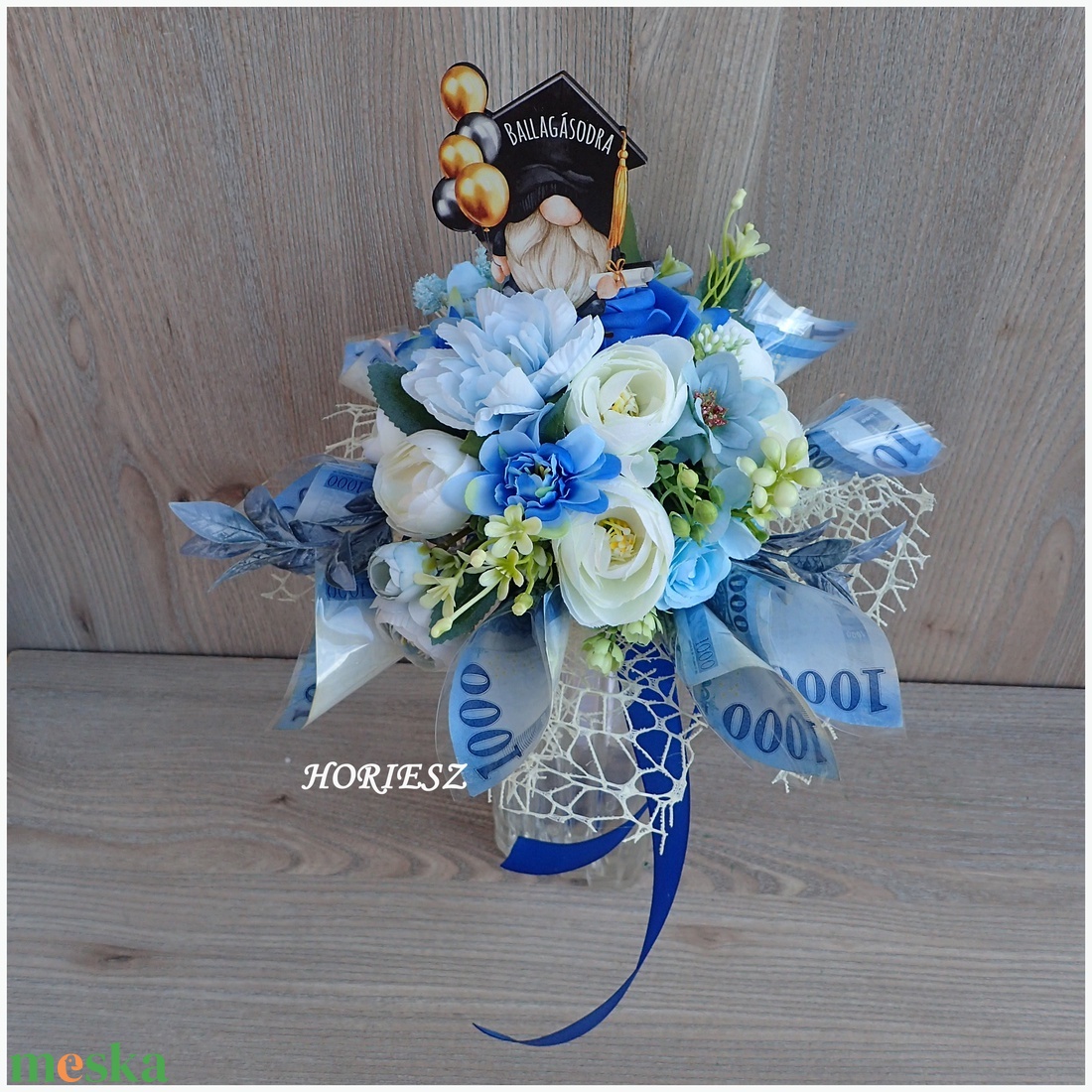 Ballagási pénzcsokor  - otthon & életmód - dekoráció - Meska.hu
