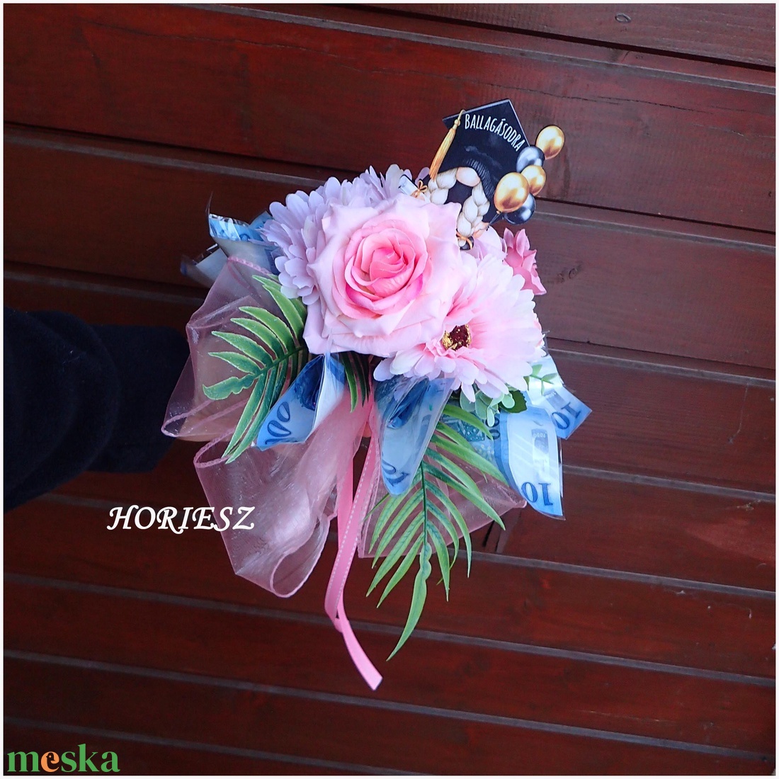 Ballagási pénzcsokor  - otthon & életmód - dekoráció - Meska.hu