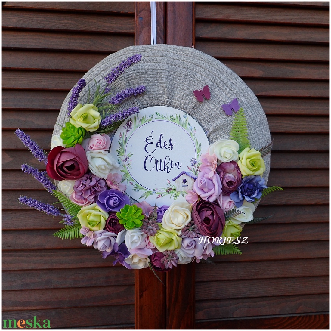 Tavaszi-nyári kopogtató - otthon & életmód - dekoráció - ajtó- és ablak dekoráció - ajtódísz & kopogtató - Meska.hu