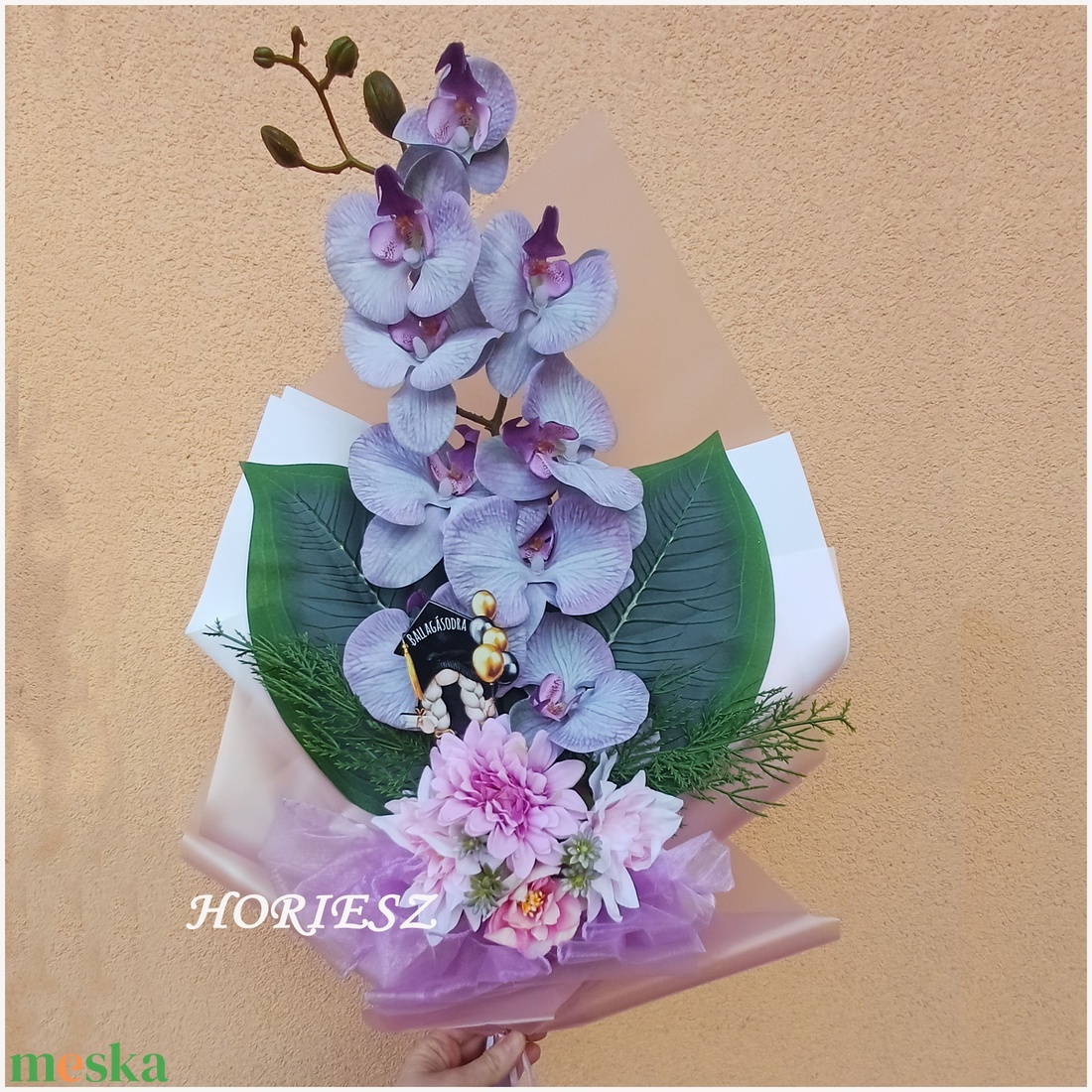 Ballagási csokor - otthon & életmód - virágdekoráció - virágok - virágcsokor - Meska.hu