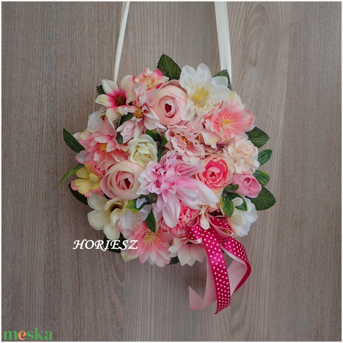 Ballagási virágtáska vállra akasztható - otthon & életmód - virágdekoráció - virágok - virágcsokor - Meska.hu